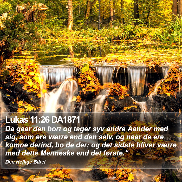 Lukas 11:26 DA1871 Bible Study