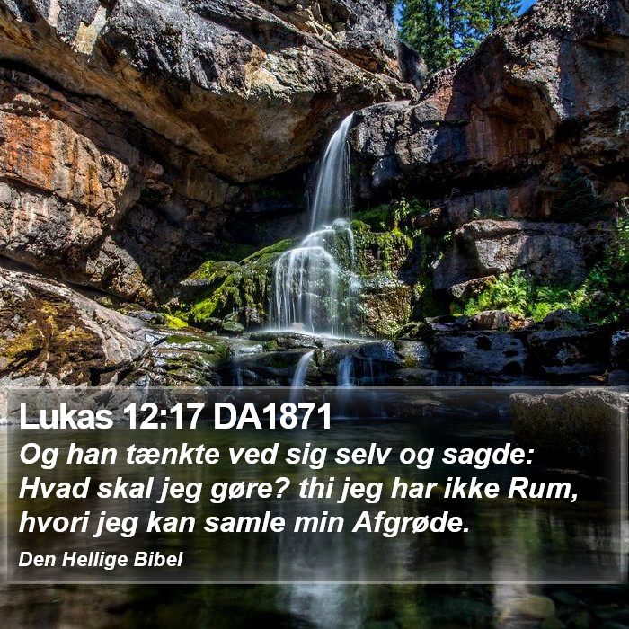 Lukas 12:17 DA1871 Bible Study