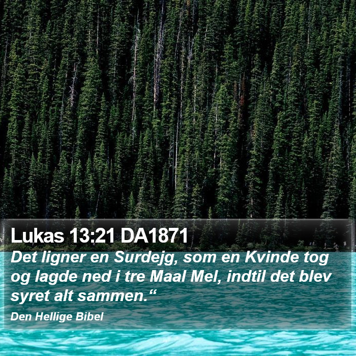 Lukas 13:21 DA1871 Bible Study