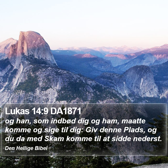 Lukas 14:9 DA1871 Bible Study