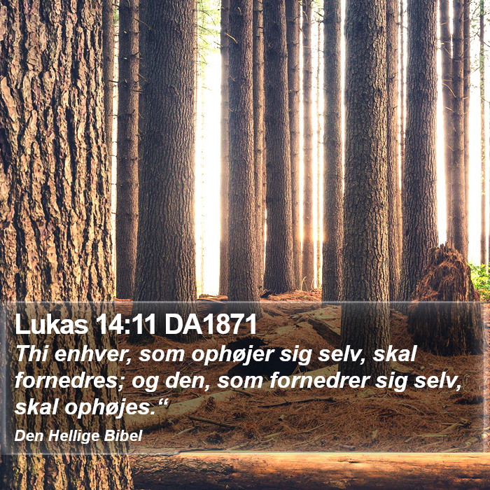 Lukas 14:11 DA1871 Bible Study