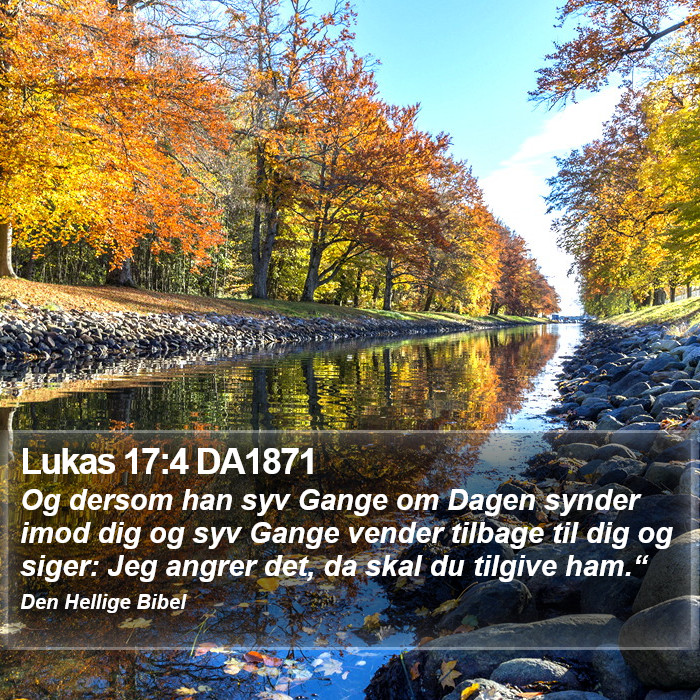 Lukas 17:4 DA1871 Bible Study