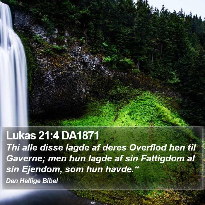 Lukas 21:4 DA1871 Bible Study