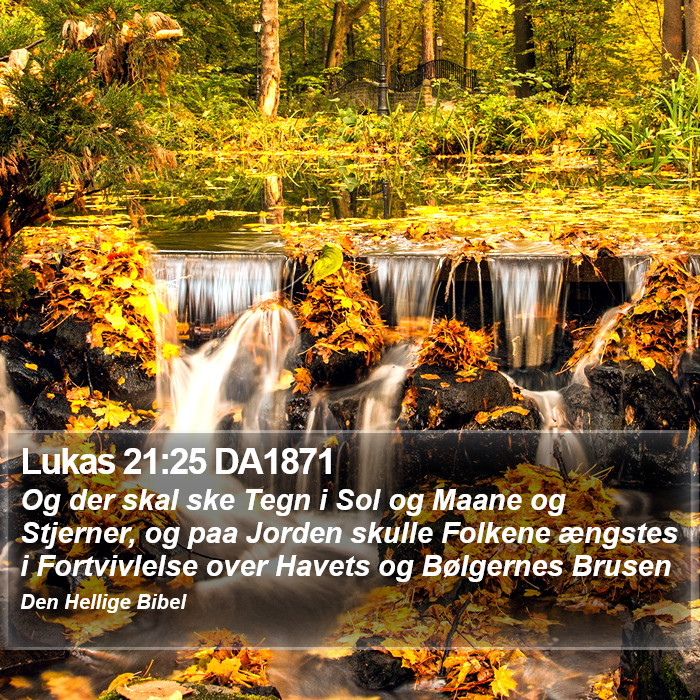 Lukas 21:25 DA1871 Bible Study