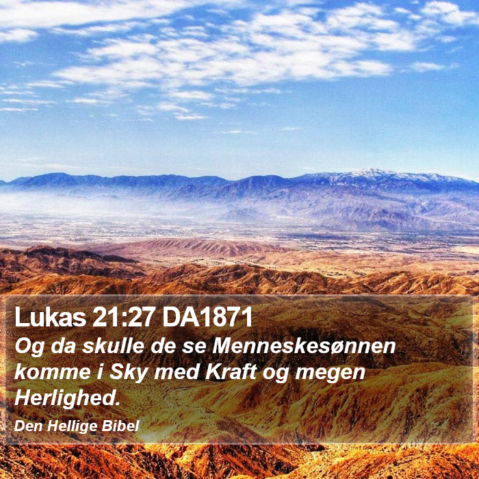 Lukas 21:27 DA1871 Bible Study