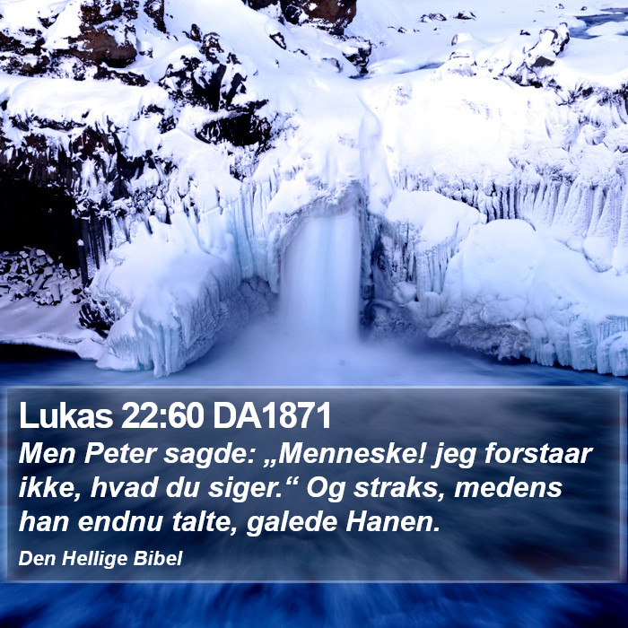 Lukas 22:60 DA1871 Bible Study