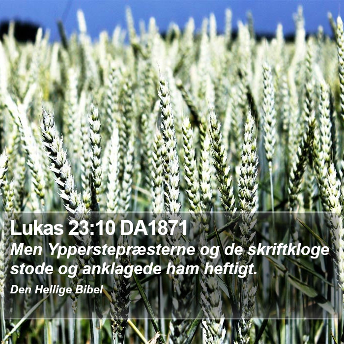 Lukas 23:10 DA1871 Bible Study