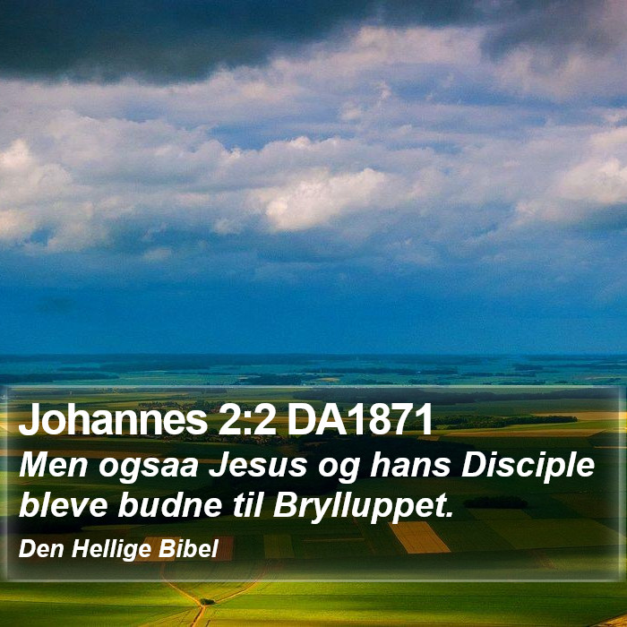 Johannes 2:2 DA1871 Bible Study