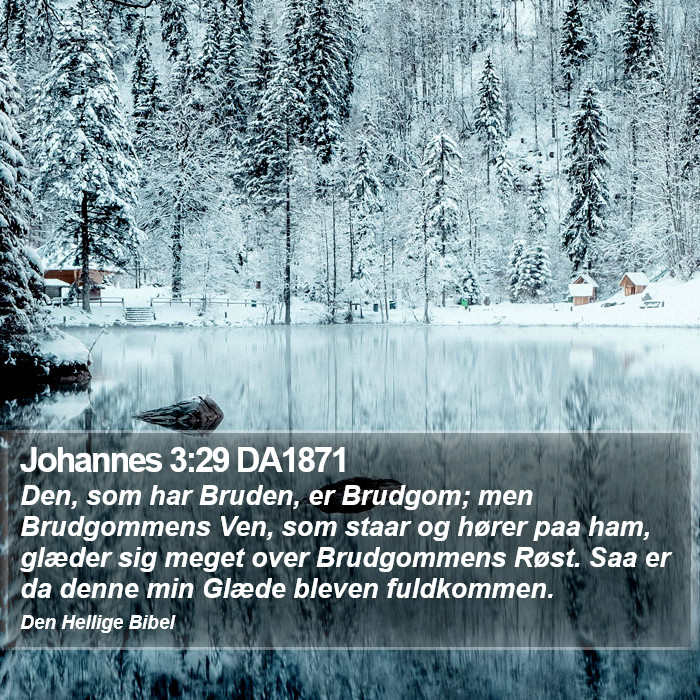 Johannes 3:29 DA1871 Bible Study