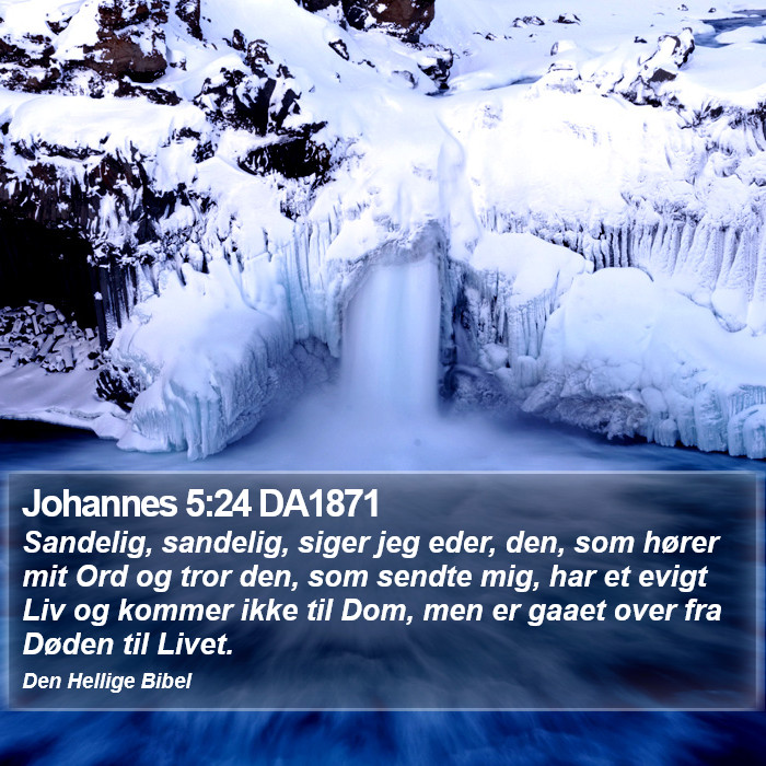 Johannes 5:24 DA1871 Bible Study