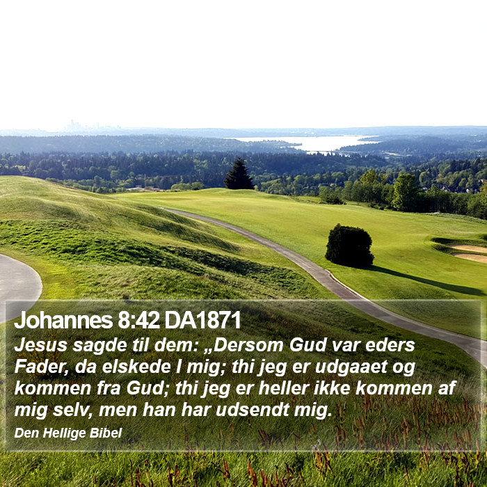 Johannes 8:42 DA1871 Bible Study