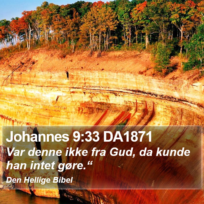 Johannes 9:33 DA1871 Bible Study