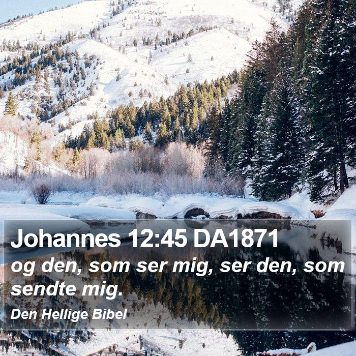Johannes 12:45 DA1871 Bible Study