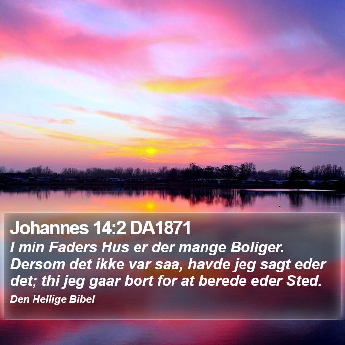 Johannes 14:2 DA1871 Bible Study