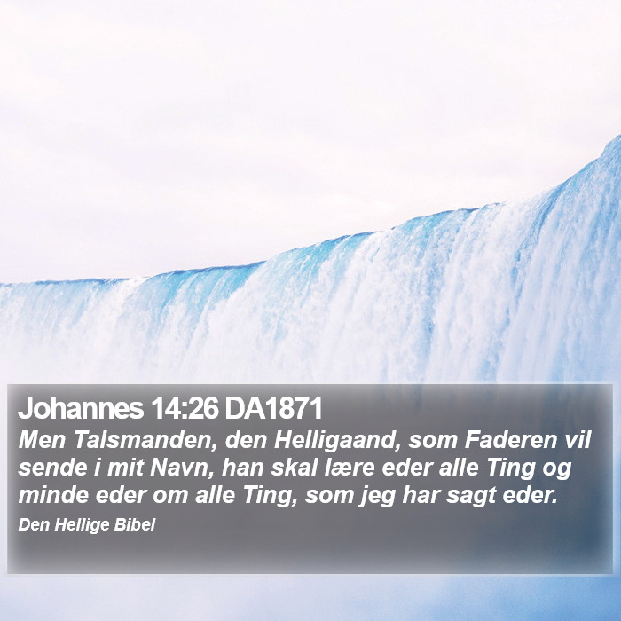 Johannes 14:26 DA1871 Bible Study