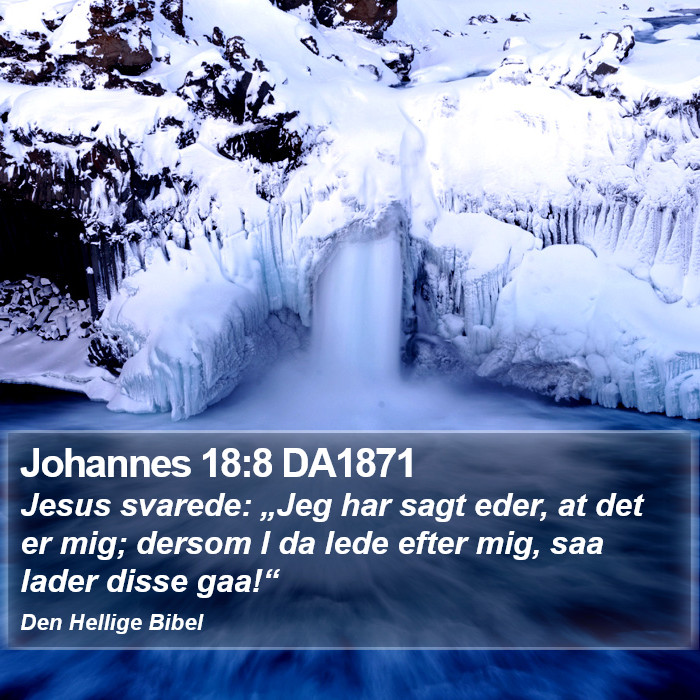 Johannes 18:8 DA1871 Bible Study