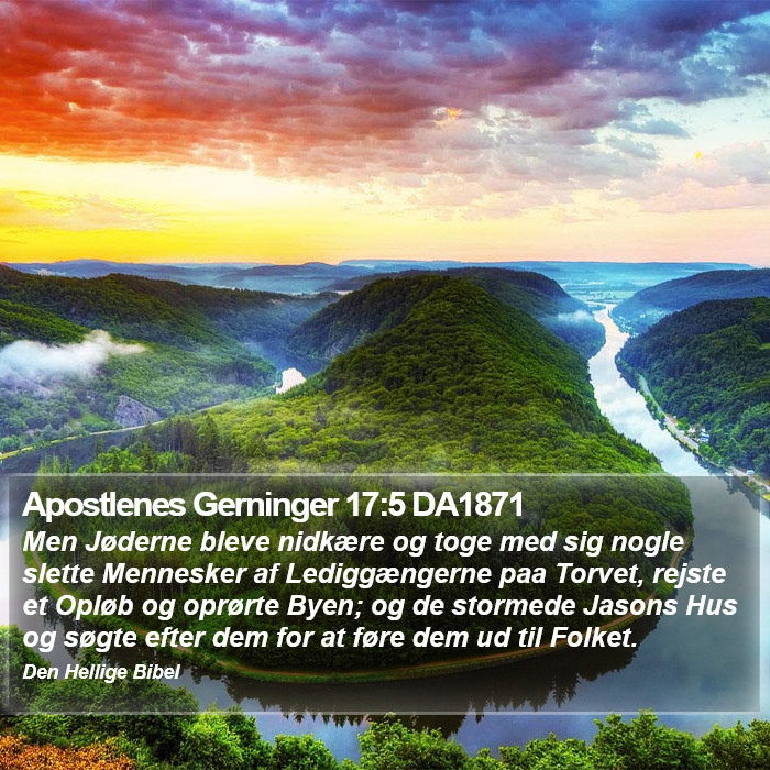 Apostlenes Gerninger 17:5 DA1871 Bible Study