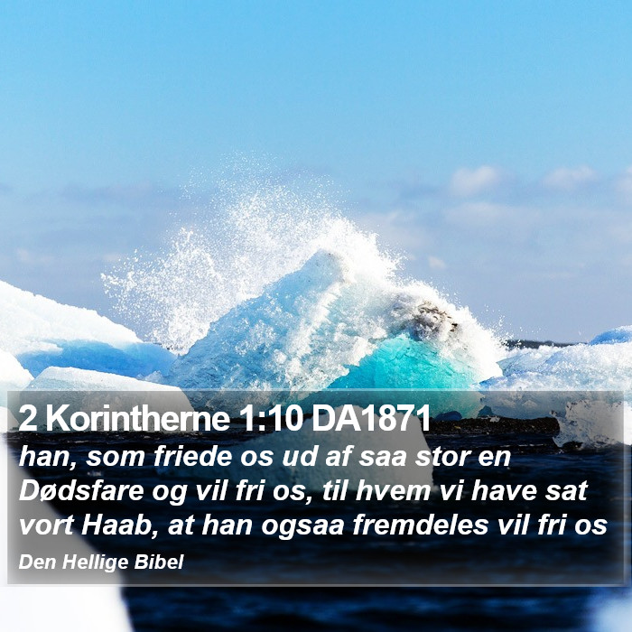 2 Korintherne 1:10 DA1871 Bible Study