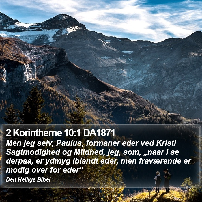 2 Korintherne 10:1 DA1871 Bible Study