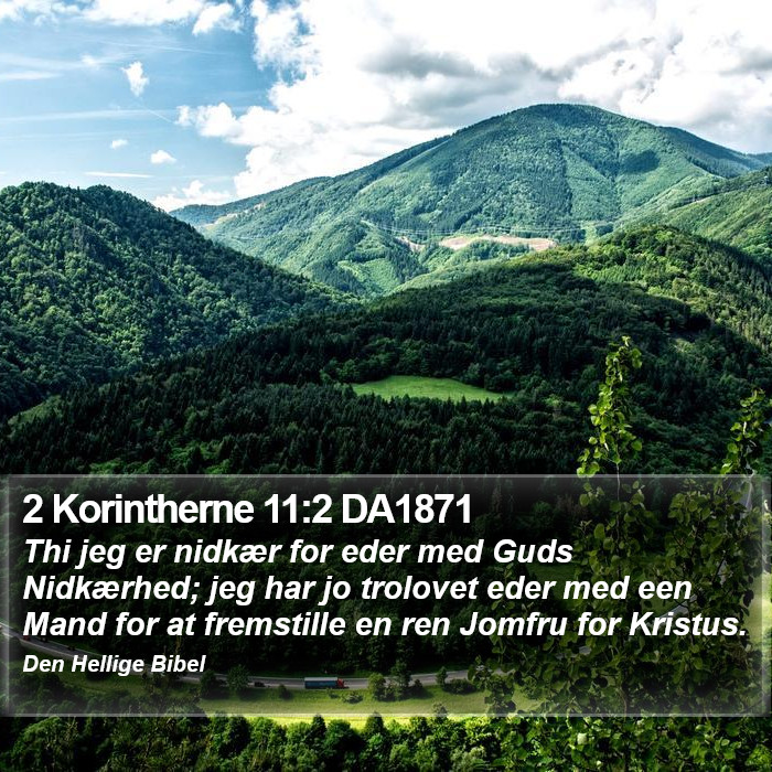 2 Korintherne 11:2 DA1871 Bible Study