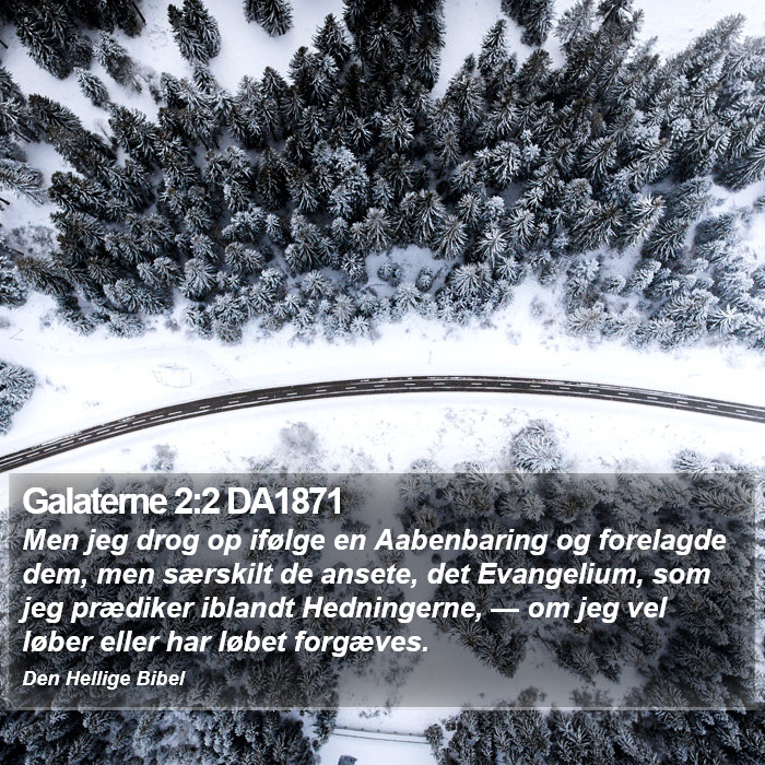 Galaterne 2:2 DA1871 Bible Study