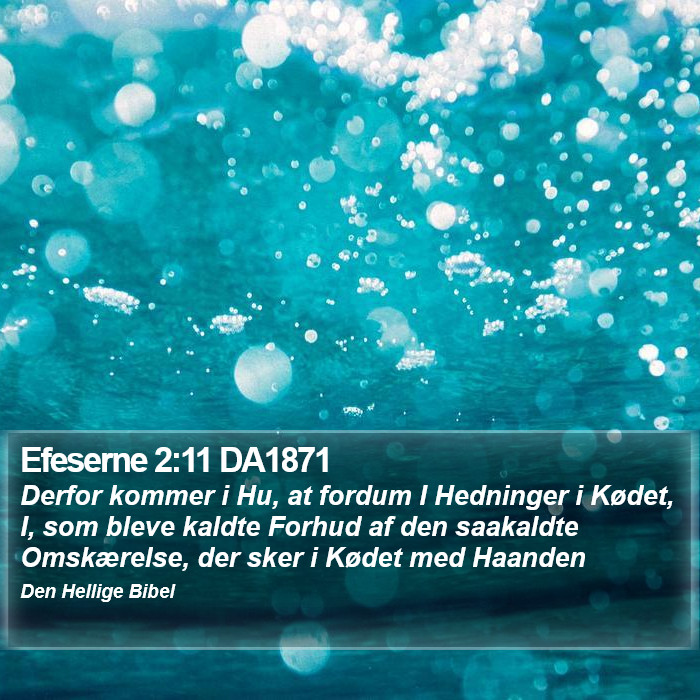 Efeserne 2:11 DA1871 Bible Study