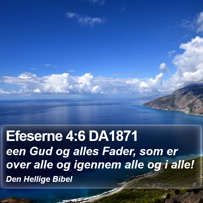 Efeserne 4:6 DA1871 Bible Study