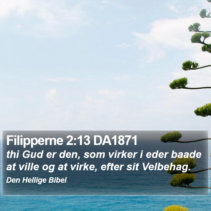 Filipperne 2:13 DA1871 Bible Study