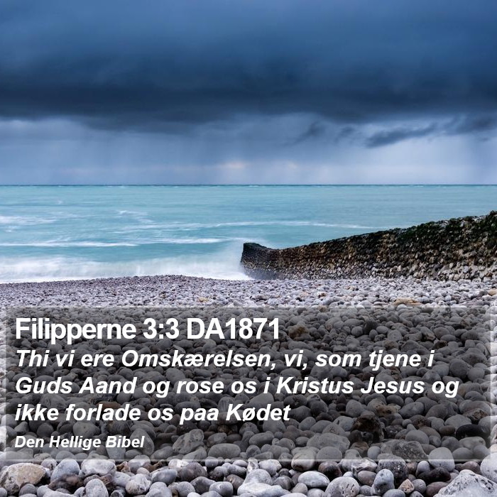 Filipperne 3:3 DA1871 Bible Study