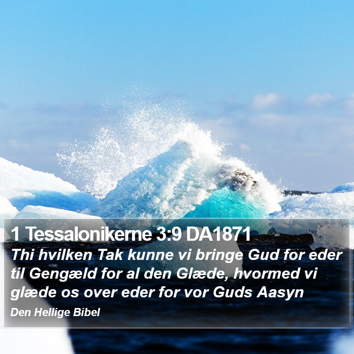 1 Tessalonikerne 3:9 DA1871 Bible Study