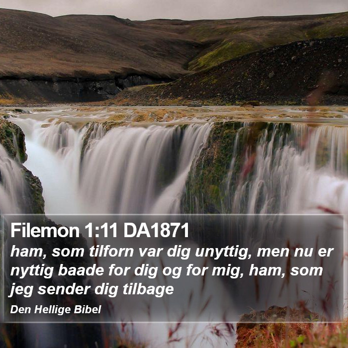 Filemon 1:11 DA1871 Bible Study