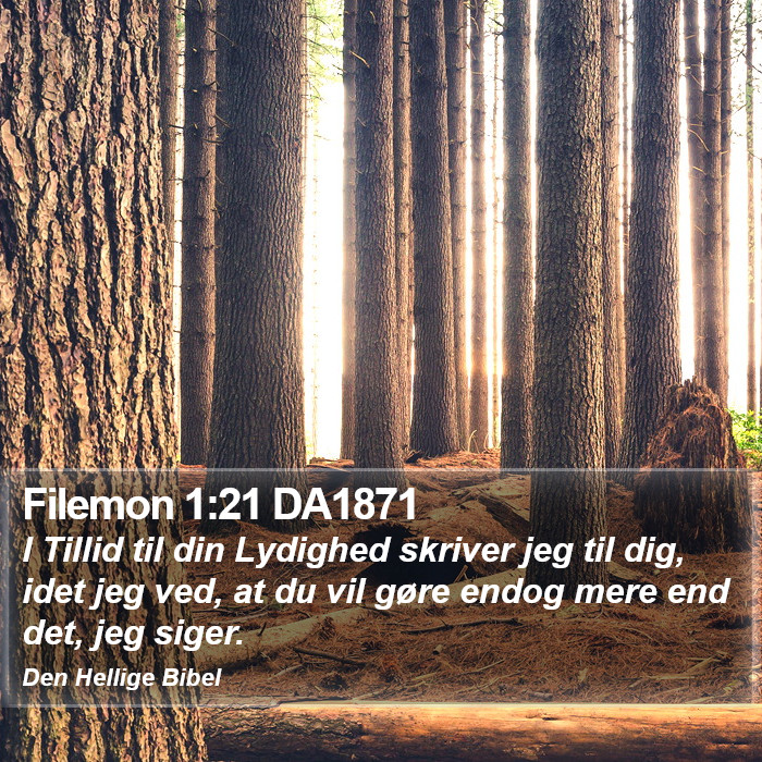 Filemon 1:21 DA1871 Bible Study