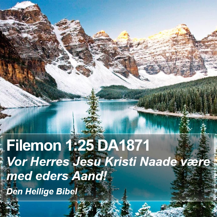 Filemon 1:25 DA1871 Bible Study