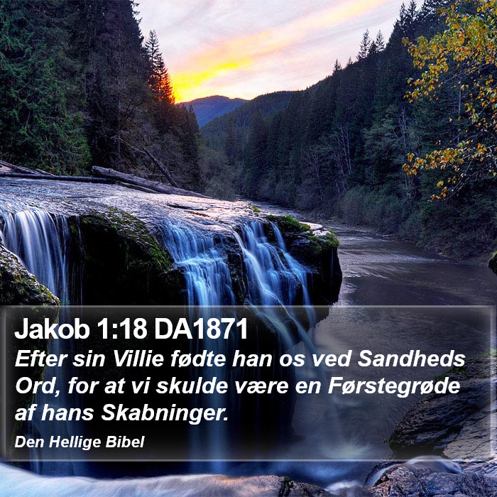 Jakob 1:18 DA1871 Bible Study