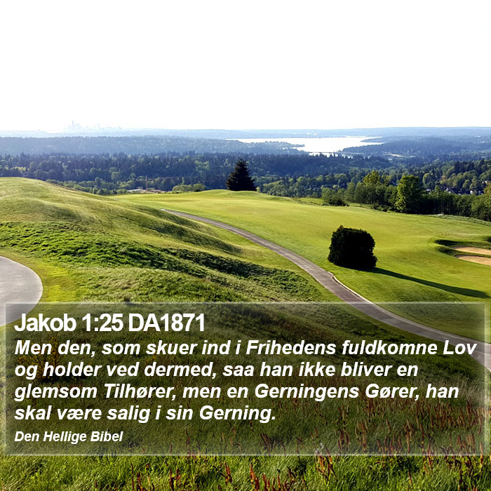 Jakob 1:25 DA1871 Bible Study