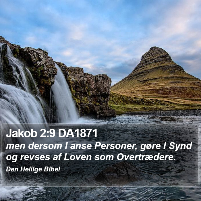 Jakob 2:9 DA1871 Bible Study