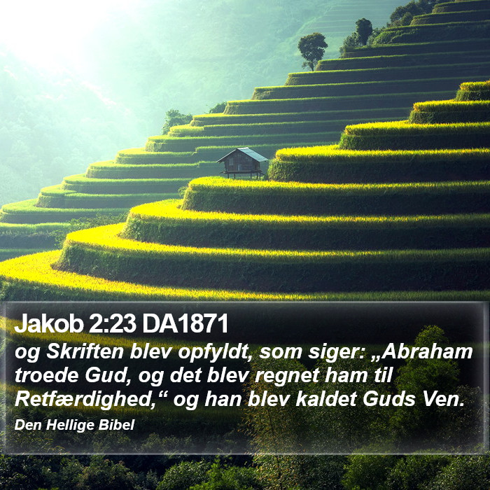 Jakob 2:23 DA1871 Bible Study