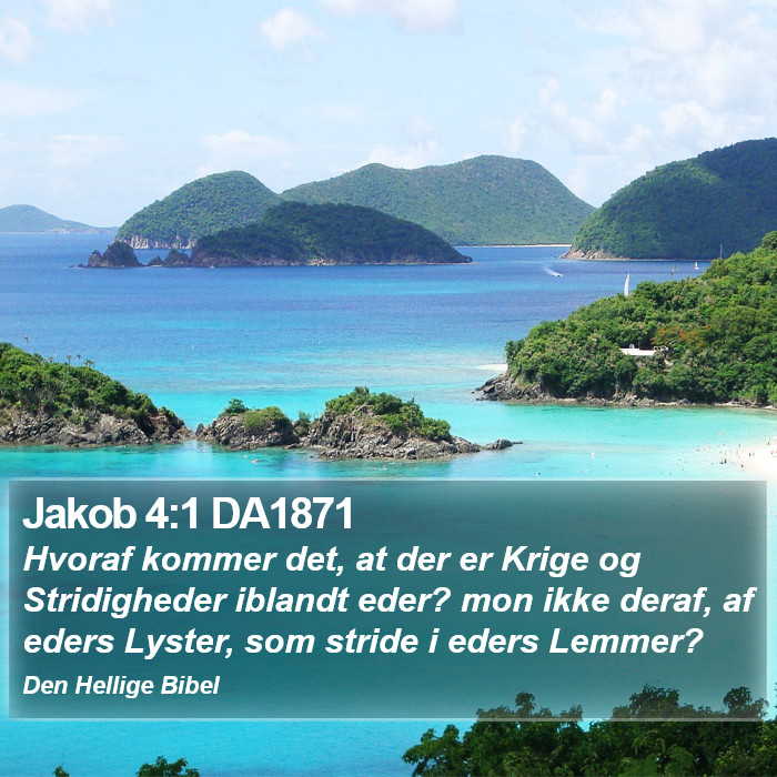 Jakob 4:1 DA1871 Bible Study