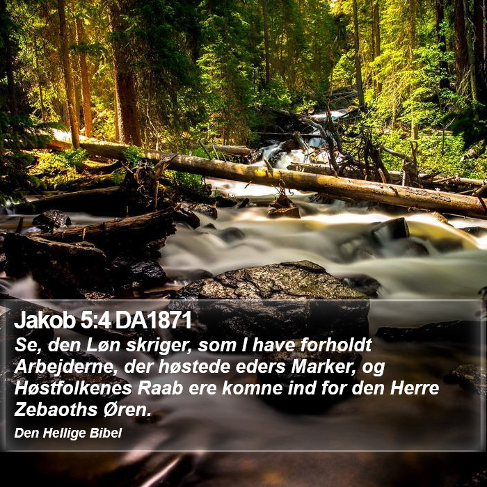 Jakob 5:4 DA1871 Bible Study