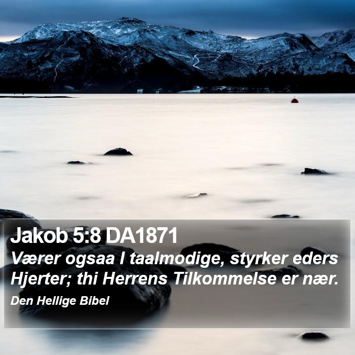 Jakob 5:8 DA1871 Bible Study