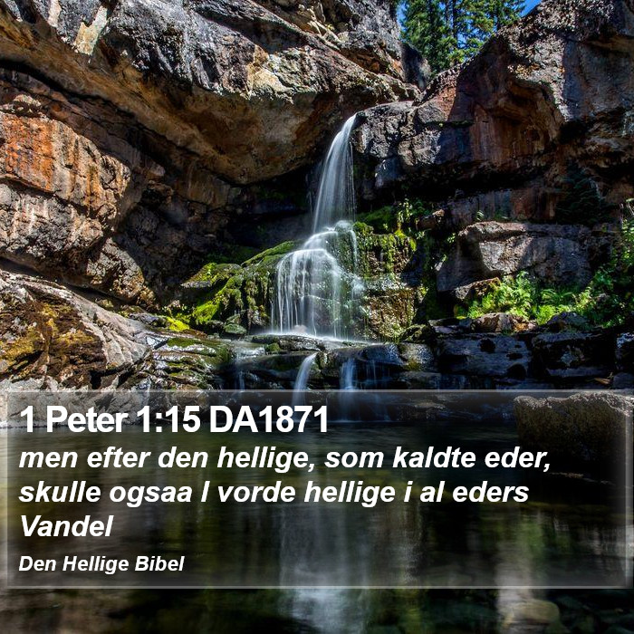 1 Peter 1:15 DA1871 Bible Study