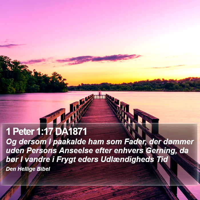 1 Peter 1:17 DA1871 Bible Study