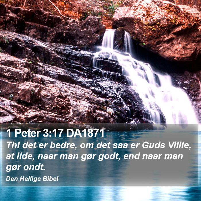 1 Peter 3:17 DA1871 Bible Study