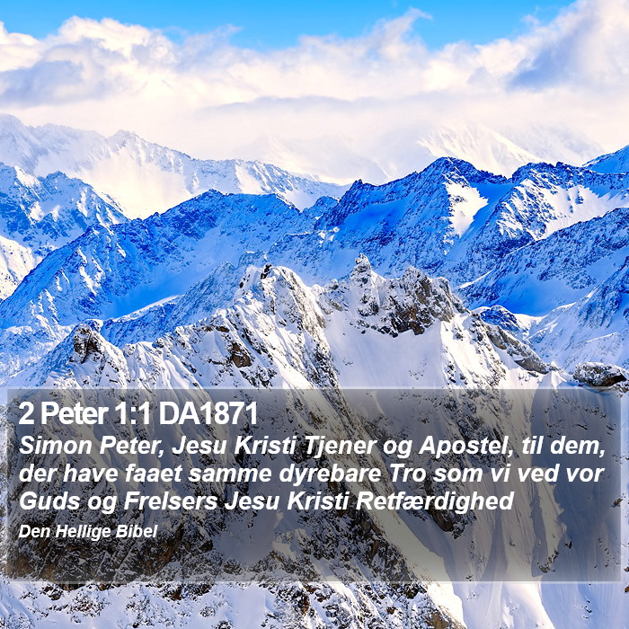 2 Peter 1:1 DA1871 Bible Study