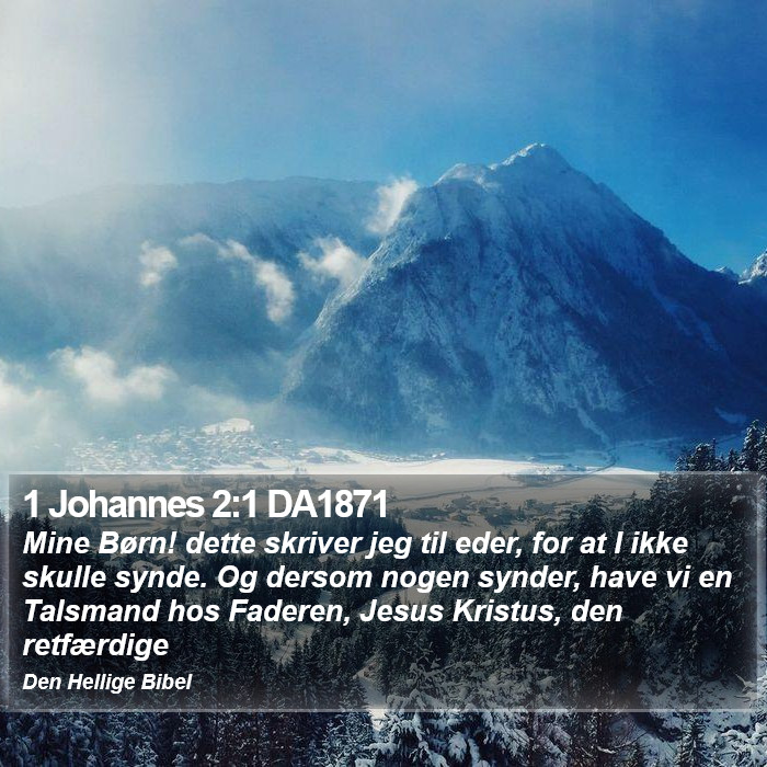 1 Johannes 2:1 DA1871 Bible Study