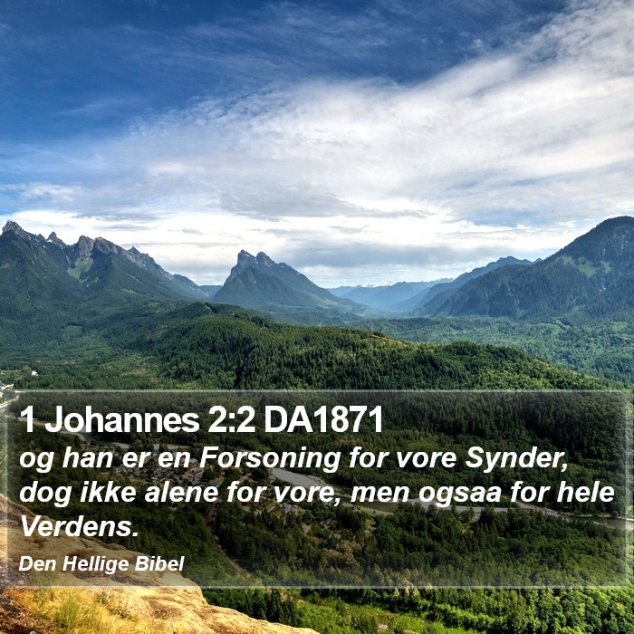 1 Johannes 2:2 DA1871 Bible Study