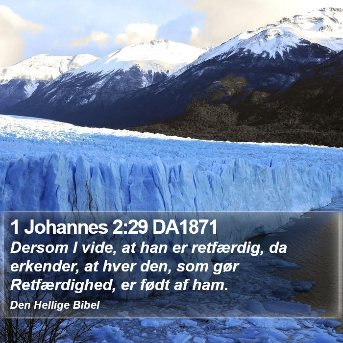 1 Johannes 2:29 DA1871 Bible Study