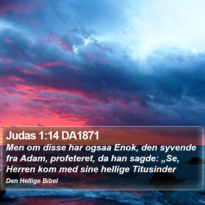 Judas 1:14 DA1871 Bible Study