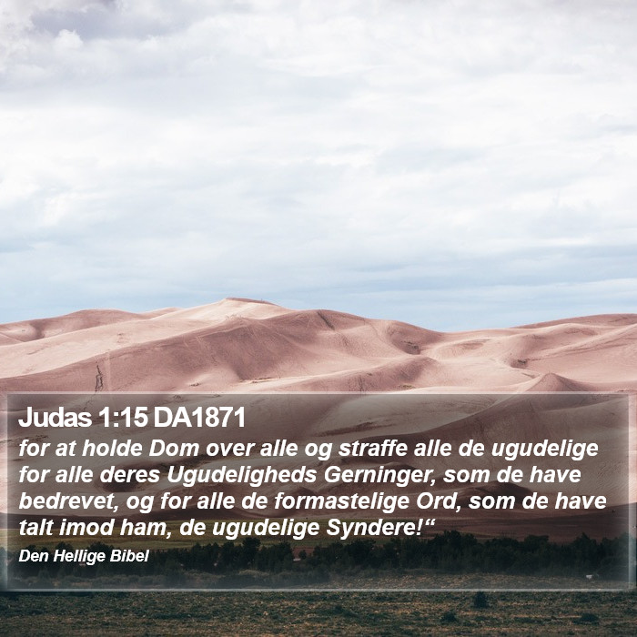 Judas 1:15 DA1871 Bible Study