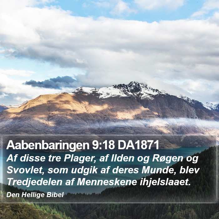 Aabenbaringen 9:18 DA1871 Bible Study